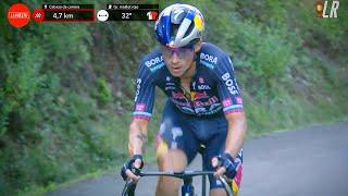 Primoz Roglic Crazy Climbing Performance on Moncalvillo | Vuelta a Espana 2024 Stage 19