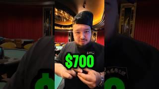 this $700 hand got WILD fast 