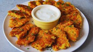 Vegetable Fritters Recipe | The Best Veggie Recipe Ever!