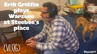 Erik Griffin plays Warzone on Steebee's console(VLOG)