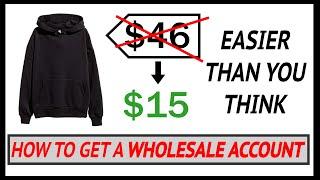 HOW TO GET A WHOLESALE ACCOUNT FOR YOUR CLOTHING BRAND