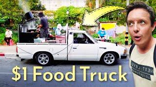 Incredible $1 STREET FOOD TRUCK in BANGKOK 