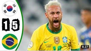 FIFA MATCH DAY Korea Selatan 1 - 5 Brazil Highlights and Goal HD 2022