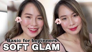 SOFT GLAM MAKE-UP LOOK TUTORIAL FOR BEGINNERS | Dawn Reyes