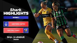 Western United FC v Central Coast Mariners FC - Shark Highlights | Ninja A-League 2024-25 | Round 02