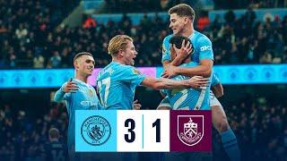 HIGHLIGHTS! ALVAREZ HITS DOUBLE AS CITY GO SECOND | Man City 3-1 Burnley | Premier League