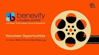 Benevity Causes Portal - Volunteers for Paper Trail