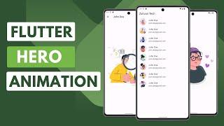 Flutter Hero Animation Widget | Hero animation widget | [2024]