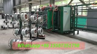 House Building EPS 3D Wall Panel Molding Machine, Tridi Panel Production Line