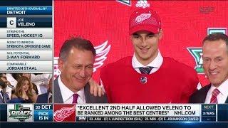 Detroit Red Wings Select Joe Veleno 30th Overall (2018 Draft)