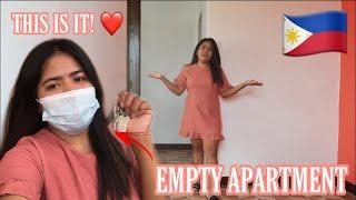 FINALLY! MAY APARTMENT NA KO  | EMPTY APARTMENT TOUR | Jia aij