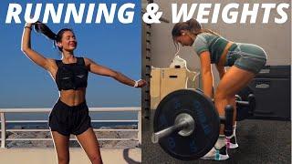 HOW I BALANCE RUNNING & WEIGHT LIFTING | mistakes I made