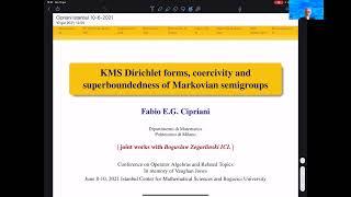 Fabio Cipriani (Poly. Milano): KMS Dirichlet forms, coercivity and superbounded Markovian semigroups