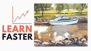 How to Learn Watercolor Fast - Matthew White