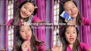 My effective Korean glassy skin care routine | ISHIKA THAPA