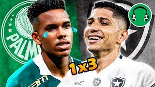  BOTAFOGO ATROPELA O PALMEIRAS e REASSUME A LIDERANÇA! | Paródia Tipo Hollywood - Mc Ws da Leste