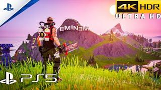 Fortnite (PS5) 4K 60FPS HDR Gameplay (Eminem New Skin)