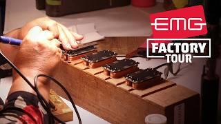 EMG Pickups Factory Tour — How to Make an Active Guitar Pickup with CEO/Founder Rob Turner