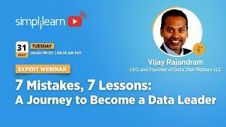 7 Mistakes, 7 Lessons: A Journey To Become A Data Leader | How To