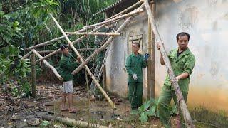 Jhony returns to help Duc fix up his house to weather the storm season.