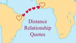 Distance doesn't matter when love is true | Relationship Quotes