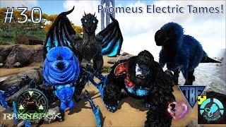 Pugnacia Parados Ragnarok #30 Promeus Electric Dinos!  Ark Survival Evolved Modded