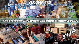 Two Monthly Supply Run / Grocery Haul - Christmas!  Vlogmas! Day Twelve'ish - Off Grid Australia