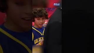 Steph made this young fan's day before the game  | NBC Sports Bay Area