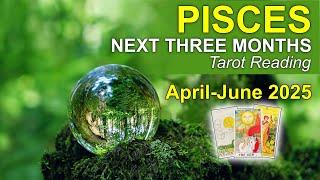 PISCES "EMPIRE BUILDING & MAKING IT HAPPEN! 2 X SUN CARDS!" Next Three Months Tarot: April-June 2025