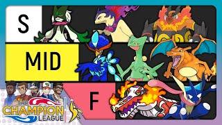 Starter Pokémon Final Evolution Tier List! | Pokémon Champion League Podcast #29