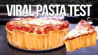 TESTING OUT A VIRAL PASTA RECIPE.. | SAM THE COOKING GUY