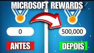 Como Ganhar PONTOS no MICROSOFT REWARDS pelo celular