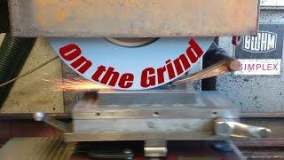 On the Grind - Surface grinding the cross slide of my EMCO compact 8 lathe