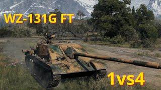 World of tanks WZ-131G FT - 3,6 K Damage 9 Kills, wot replays