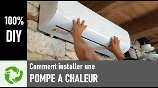 Comment installer une POMPE A CHALEUR DIY  tout seul ( clim Airton 5,2kW Readyclim )