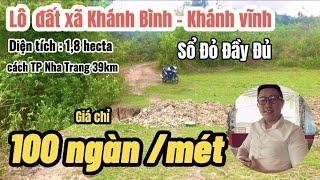 bán đất  Khánh Vĩnh|Khánh Bình giá chỉ 100ngàn/mét| Nha Trang Nhà Đất Khánh Hoà