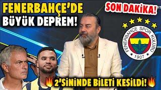 SON DAKİKA! Fenerbahçe'de Yer Yerinden Oynadı! 2'sininde Bileti Kesildi! Jose Mourinho ve En-Nesyri!