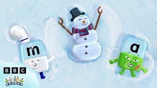 Winter Wonderland Stories | ABC | Learn to Read | @officialalphablocks