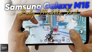 Samsung Galaxy M15 Mediatek Dimensity 6100+ Pubg Mobile Gaming Test