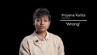 Priyana Kalita | ‘Wrong’