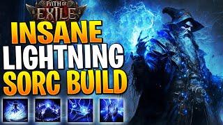 INFINITE DPS LIGHTNING SORCERESS BUILD! Path of Exile 2 Sorceress Build Guide