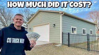 The Real Cost of Building MY 30x40 Dream Shop - Cost Breakdown