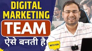 Team Members required for Starting a Digital Marketing Agency - Umar Tazkeer