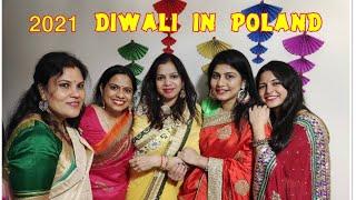 Diwali celebrations 2021 in Krakow Poland | Diwali Vlog | Geet vlogs | Celebrating Indian Festivals