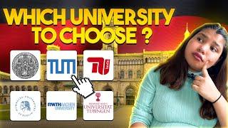 How to choose right universities in Germany? Facts you SHOULD consider