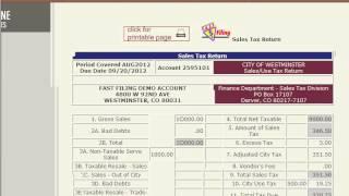 F.A.S.T. File Video Tutorial -- File a Return and Pay Electronically