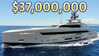 Inside a $37,000,000 Italian Luxury Megayacht with a Helipad