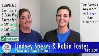 Medical Coding Success Stories: Lindsey & Robin