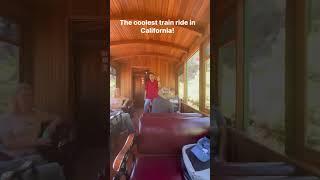 Yosemite mountain sugar pine train! Most beautiful train ride in California