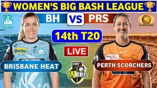 Brisbane Heat Women vs Perth Scorchers Women, 14th T20 | PRSW vs BHW Live Score & Commentary WBBL